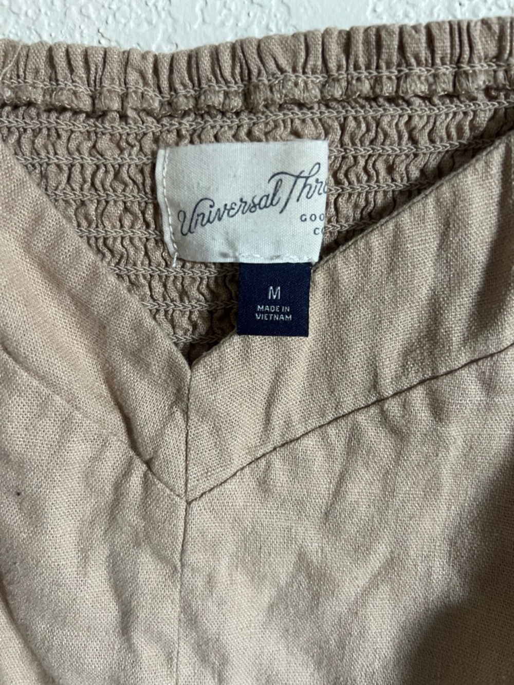 Universal Thread Linen Crop Top - Picture 2 of 3